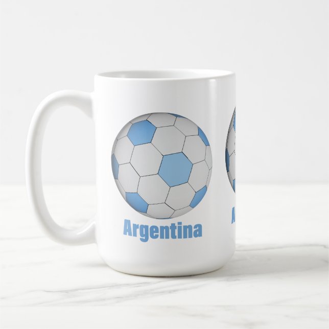 Argentina soccer  kaffeetasse (Links)