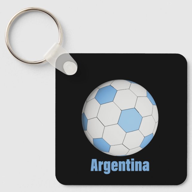 Argentina soccer  schlüsselanhänger (Vorderseite)