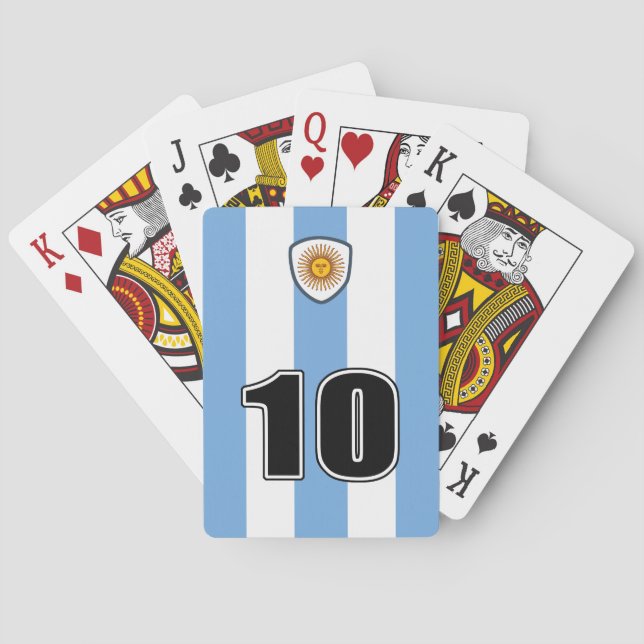 Argentina soccer spielkarten (Rückseite)