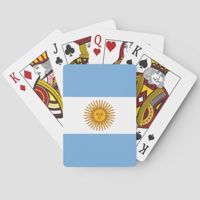 Argentina Spielkarten (Rückseite)