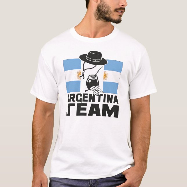 Argentina Team T-Shirt (Vorderseite)