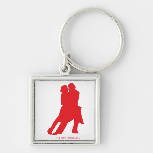  Argentine Tango Keychain Schlüsselanhänger (Vorne)