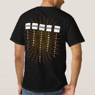 Argentinien 2026 Fußball-Fan-T-Shirt T-Shirt