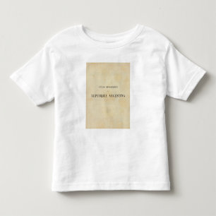 Argentinien 2 kleinkind t-shirt