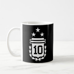 Argentinien 3 Sterne Argentinische Flagge Drei Ste Kaffeetasse