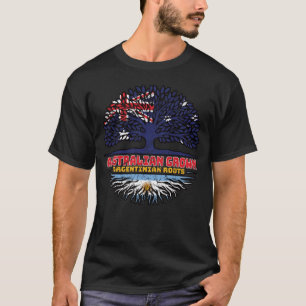 Argentinien Argentinische Australische Roots T-Shirt