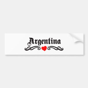 Argentinien Autoaufkleber