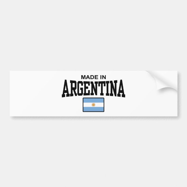 Argentinien Autoaufkleber (Vorne)
