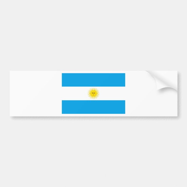 Argentinien Autoaufkleber (Vorne)