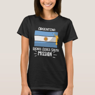Argentinien Buenos Aires South Mormon LDS Mission T-Shirt