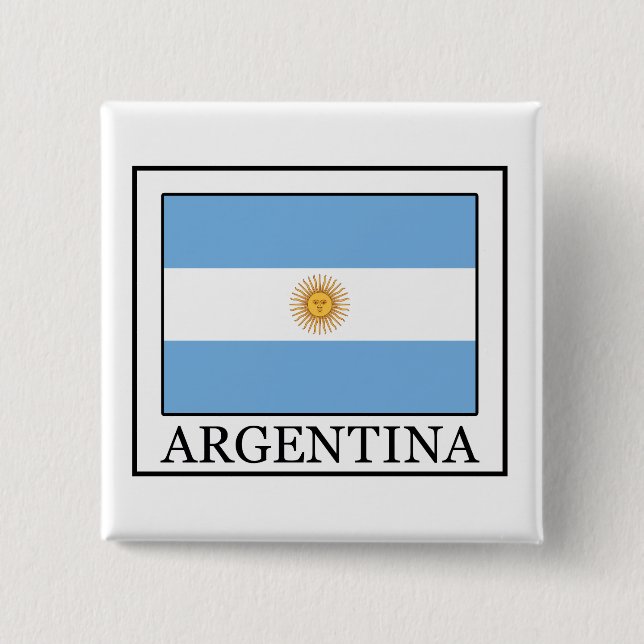 Argentinien Button (Vorderseite)