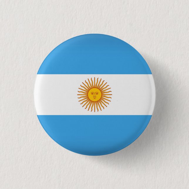 Argentinien Button (Vorderseite)