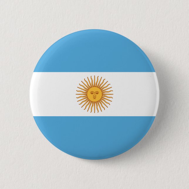 Argentinien Button (Vorderseite)