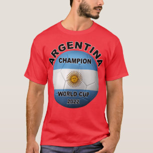 Argentinien Champion Weltmeisterschaft 2022 T-Shirt