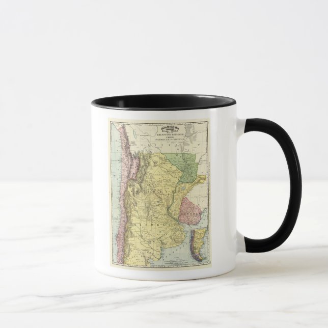 Argentinien, Chile, Paraguay, Uruguay Tasse (Rechts)