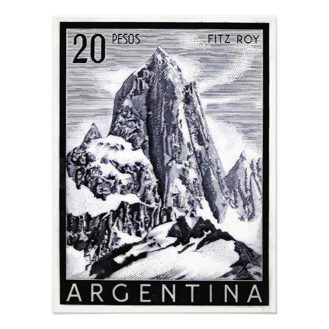 Argentinien El Chalten Fotodruck (Vorne)