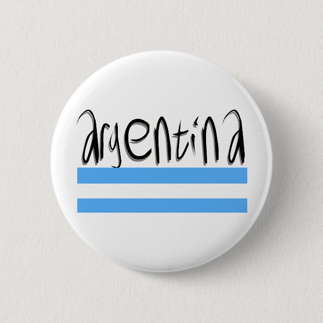 Argentinien-Entwurf! Button (Vorderseite)