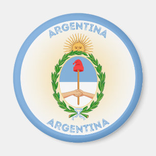 Argentinien-Erbe-Emblem Magnet