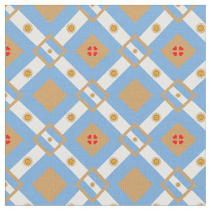 Argentinien Flag & Argentina Trendy Fabric mode Stoff