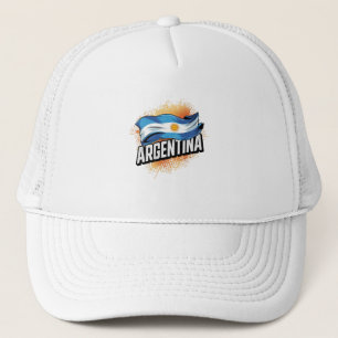 Argentinien Flag Football Fan Shirt 2026 Truckerkappe