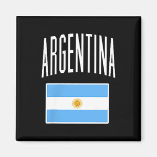 Argentinien-Flagge argentinischer Fußball-Fan Männ Magnet