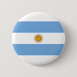 Argentinien-Flagge Button
