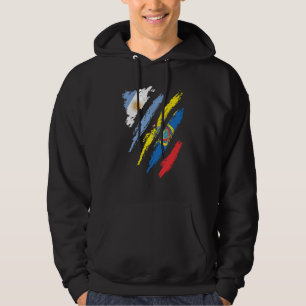 Argentinien-Flagge Ecuador Gewachsen Patriot Land Hoodie