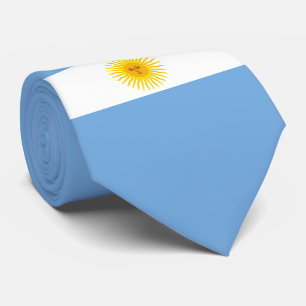Argentinien-Flagge Krawatte