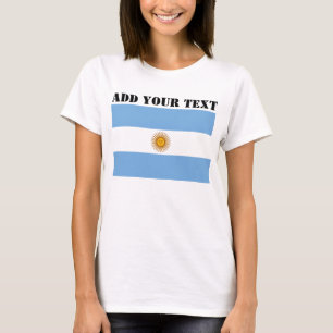 Argentinien-Flagge Meisterschaft Fußball T-Shirt