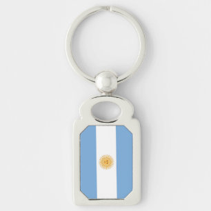 Argentinien-Flagge Schlüsselanhänger