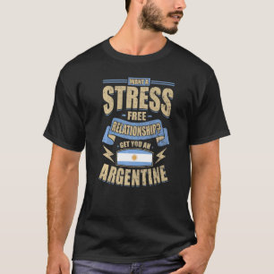 Argentinien Flagge stolz Argentinien Männer und Fr T-Shirt