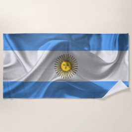 Argentinien Flagge Strandtuch