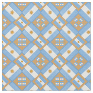 Argentinien-Flagge & Trendige Argentinien-Stoffmod Stoff