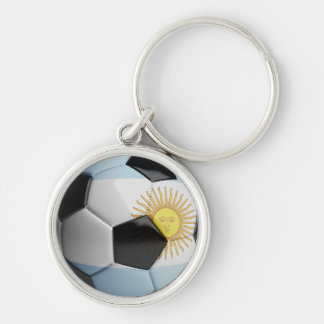 Argentinien-Flaggen-Fußball Schlüsselanhänger