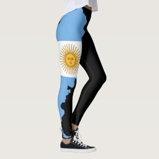 Argentinien-Flaggen-Leggings - Benutzerdefiniertes Leggings