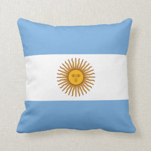 Argentinien-Flaggen-Wurfs-Kissen Kissen