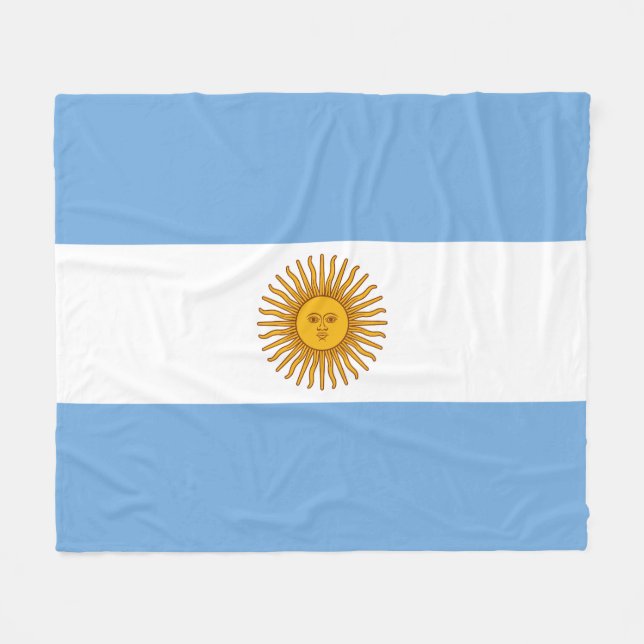 Argentinien Fleecedecke (Vorderseite (Horizontal))