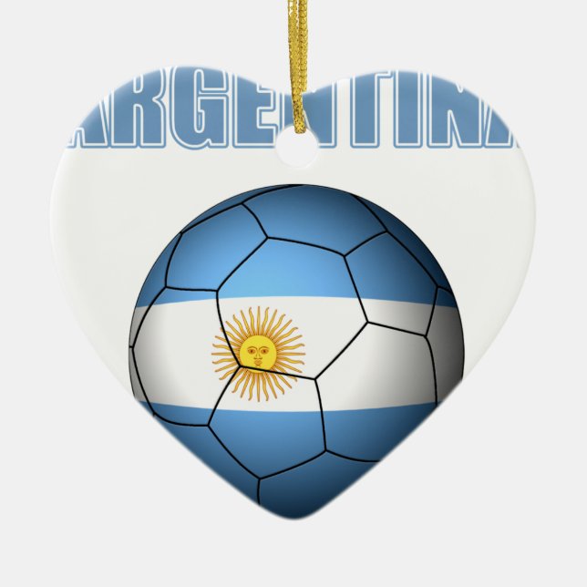 Argentinien-Fußball 0528 Keramikornament (Vorne)