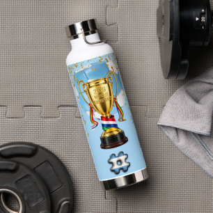 Argentinien Fußball: 2026 Globale Spiele   Teamgei Trinkflasche