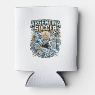 Argentinien Fußball Skelett Stürmer Nationen Poste Dosenkühler