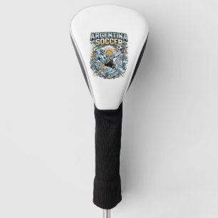 Argentinien Fußball Skelett Stürmer Nationen Poste Golf Headcover