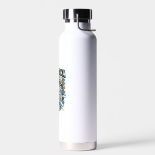 Argentinien Fußball Skelett Stürmer Nationen Poste Trinkflasche