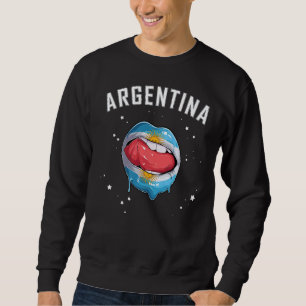 Argentinien Fußball & Sport Team Argentinien Fan Sweatshirt