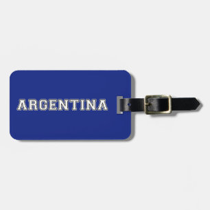 Argentinien Gepäckanhänger