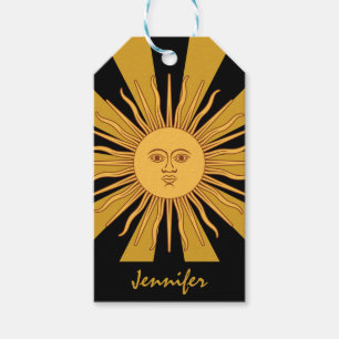 Argentinien Golden Sun, Sol de Mayo Geschenkanhänger