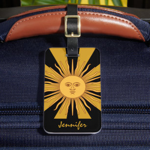 Argentinien Golden Sun, Sol de Mayo / Reisen Gepäckanhänger