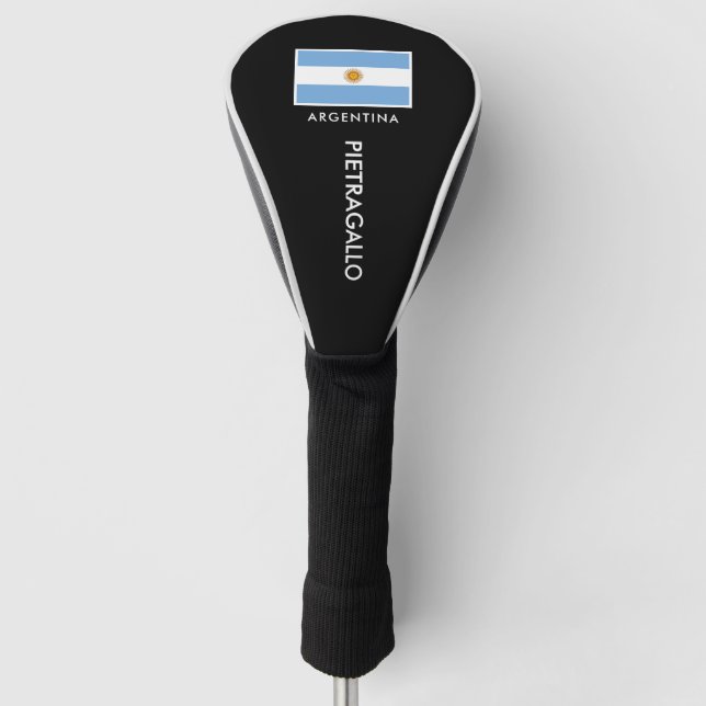 Argentinien Golf Head Cover Golf Headcover (Vorderseite)