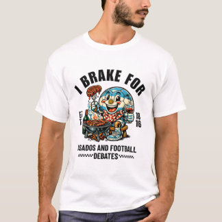 Argentinien: Ich bremse für Asados und Fußball T-Shirt