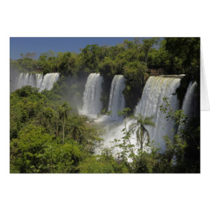 Argentinien, Iguacu-Fälle in der Sonne.