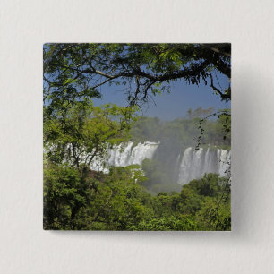 Argentinien, Iguacu Falls in der Sonne.2 Button